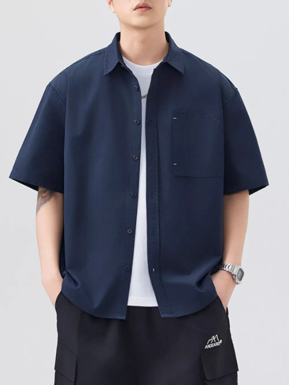 Essential Button-Up Shirt